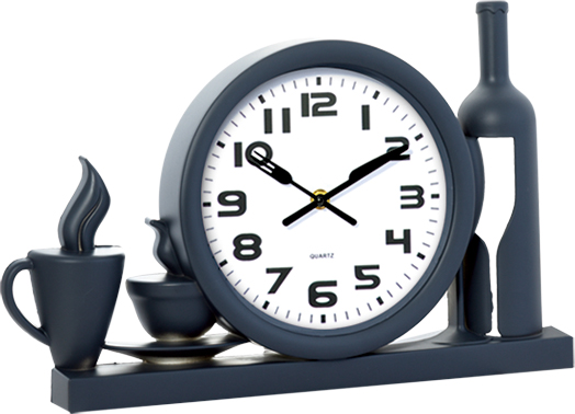 Wall clock; quartz clock; best sale; kitchen clock; creative clock； promotion clock; gift clock; 12 numbers，coffee clock；bottle clock
