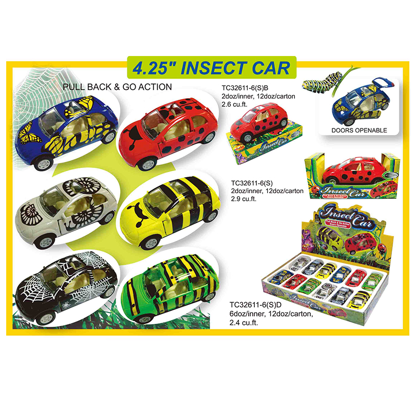 Pullback Insect Car
