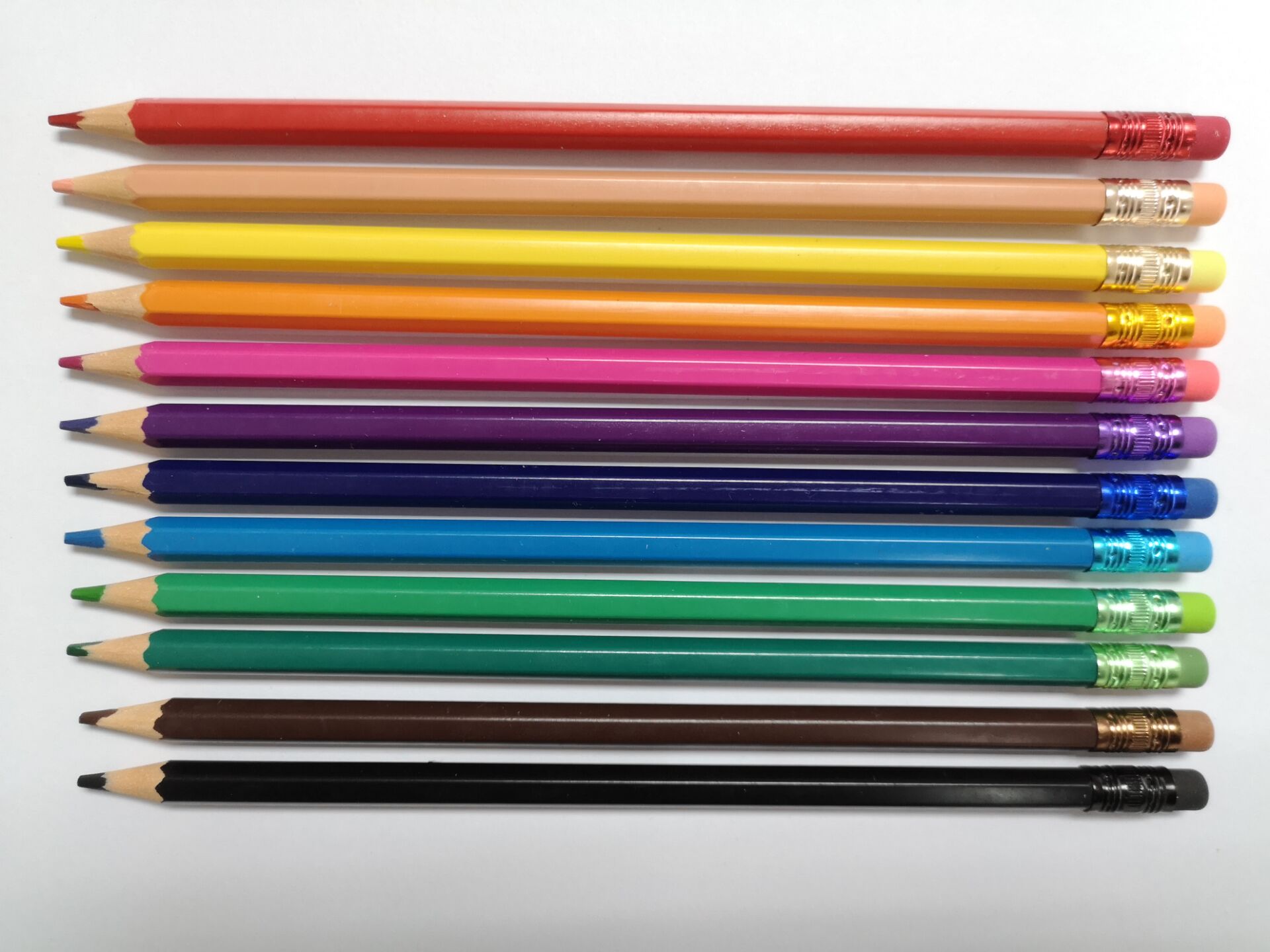 Erasable color pencil