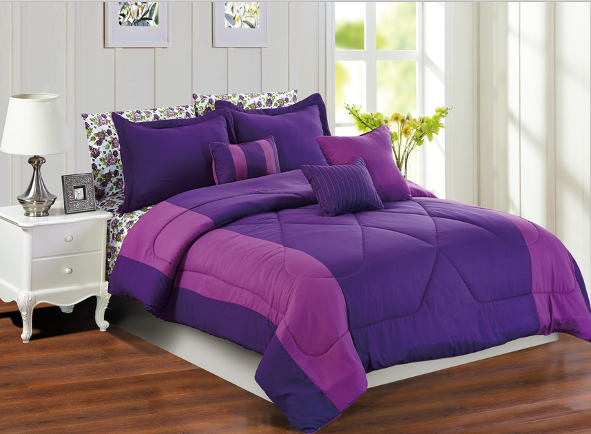 100%polystermicrofibercomforterset5pcs