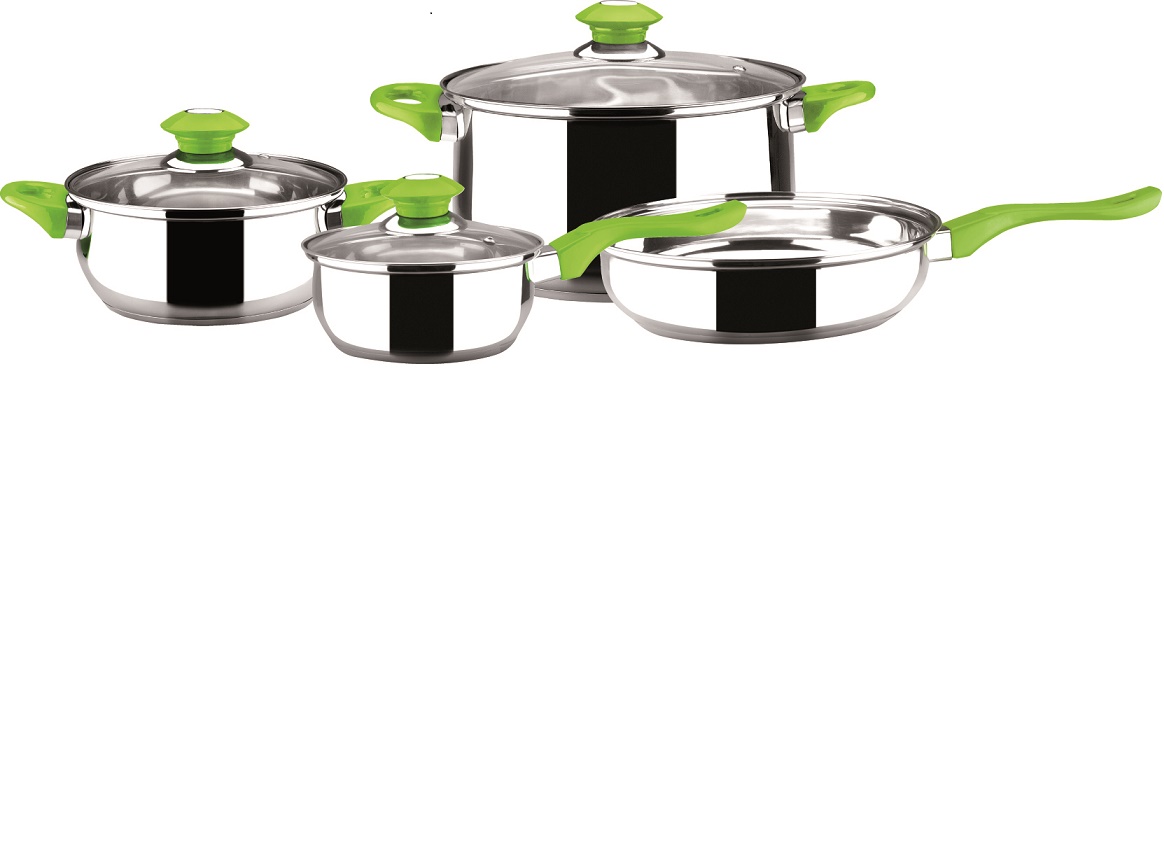7pcs stainless steel cookware set