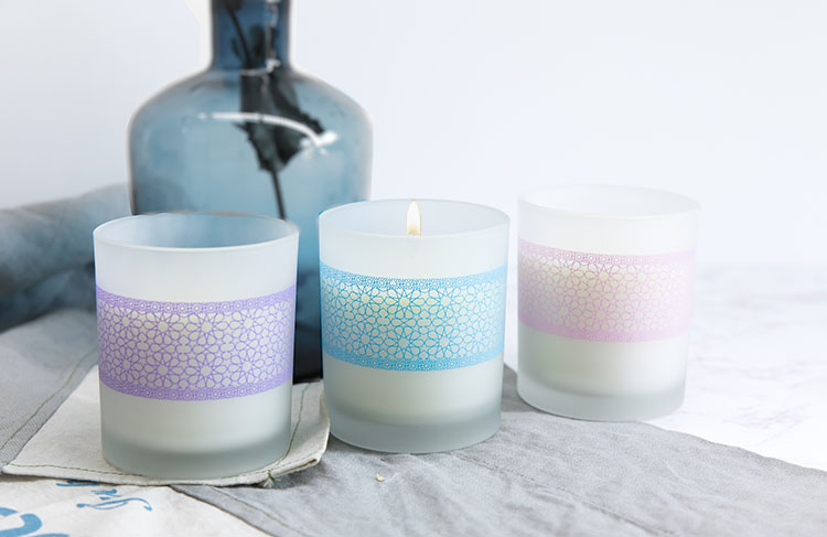 candle holder soy wax scented candle glass candle jar