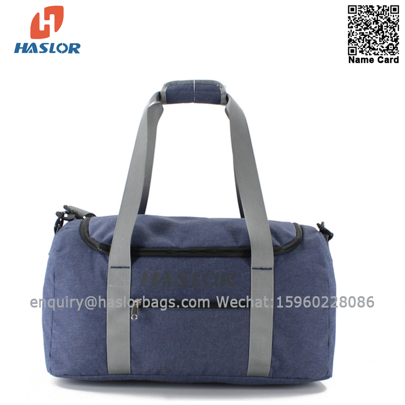 033#Travel Duffel Bag Foldable Weekender Bag with Shoes Compartment for Men Women Water-proof & Tear Resistant