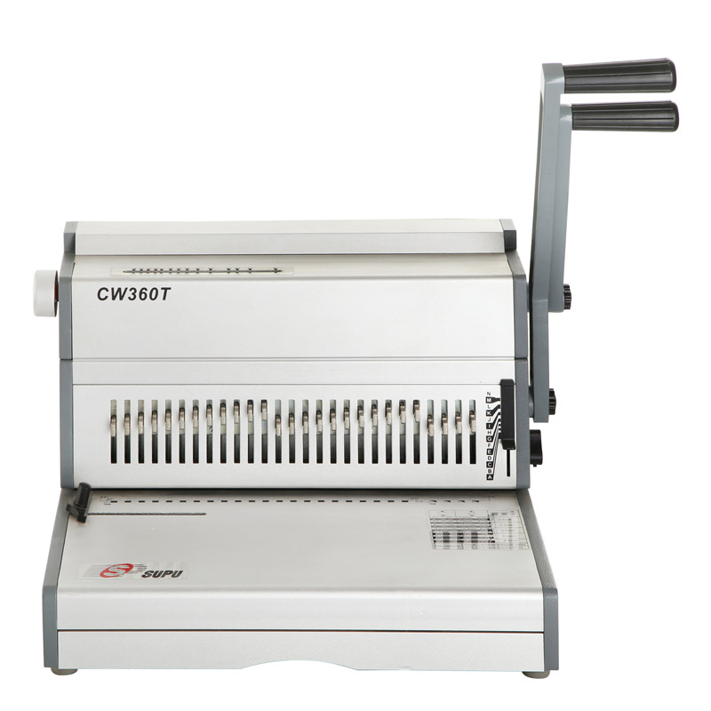 Double wire book binding machine CW360T