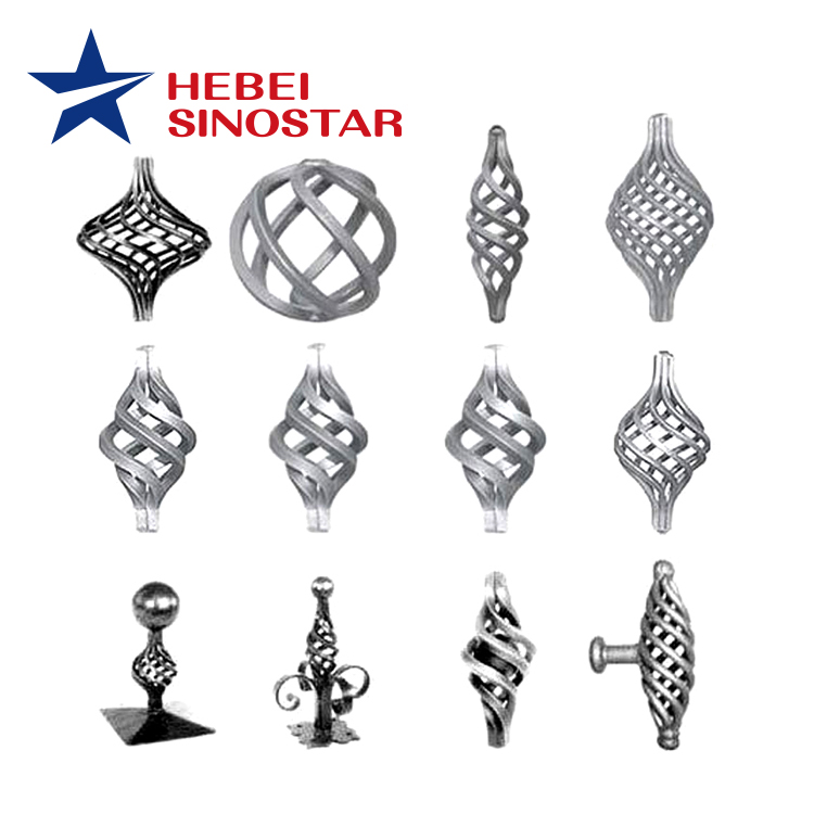 Fence Iron Baskets