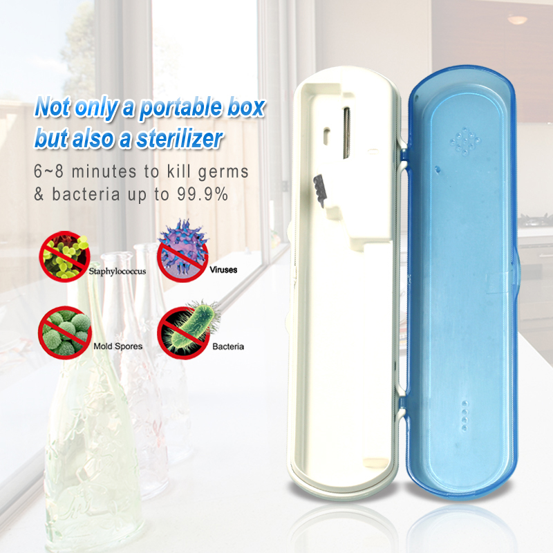 Portable UV Toothbrush Sterilizer