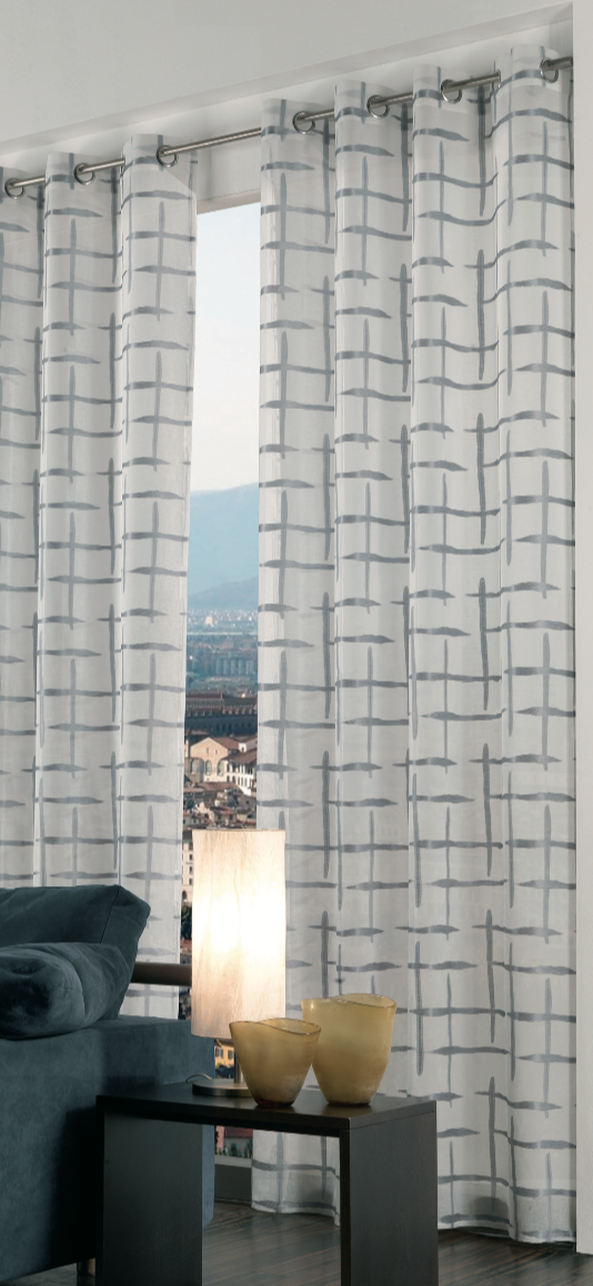 Sheer Jacquard Curtain