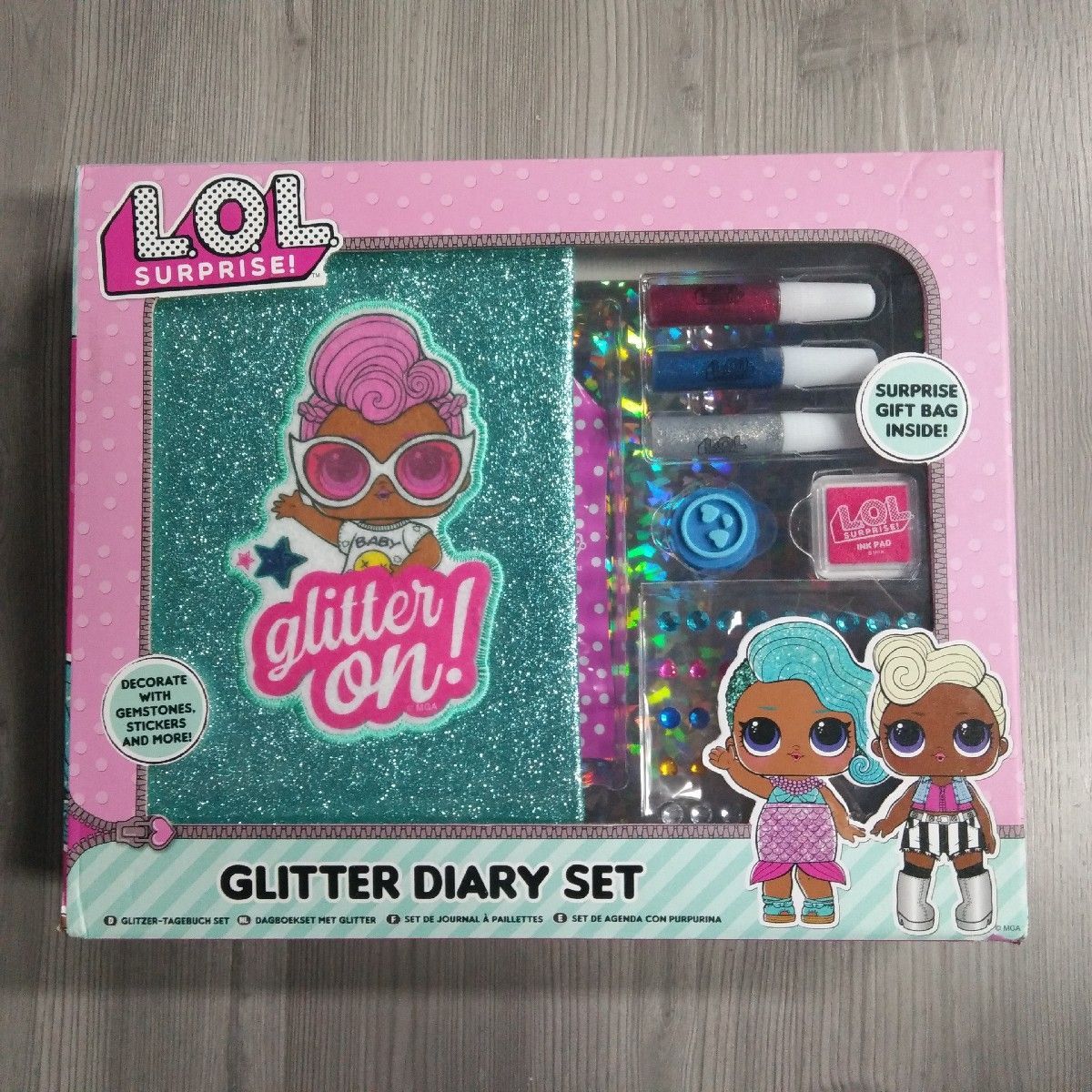 Lol Glitter Diary Set