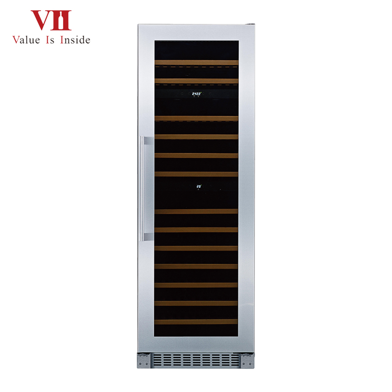 VII VCB118T Built-in / Free Standing Three zone Wine Cabinet