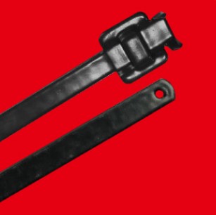 Coated Plain L Lock Stainless Steel Cable Ties