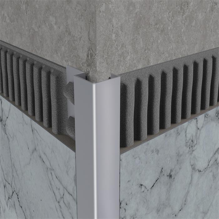 Square Stainless steel Edge Trim Metal Tile Trim