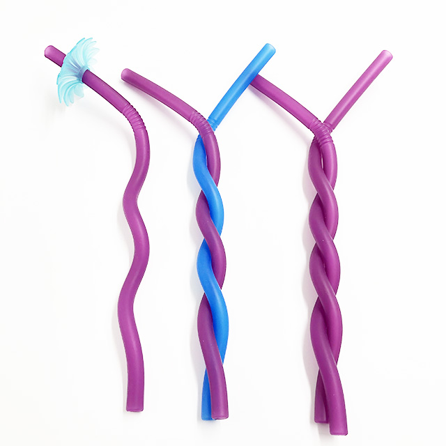 UT105 Silicone Twist Straw