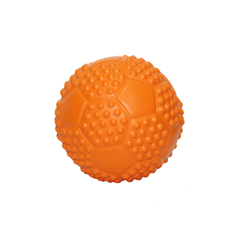 rubber soccer ball