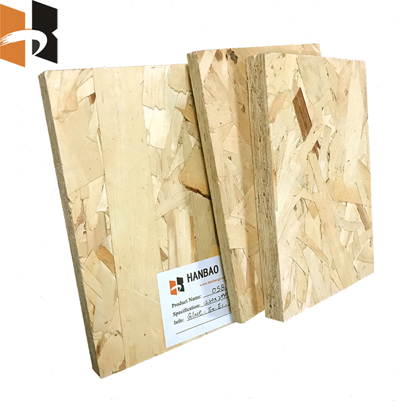 Furniture Grade Tongue And Groove Oriented Strand Board Slotted OSB Plywood