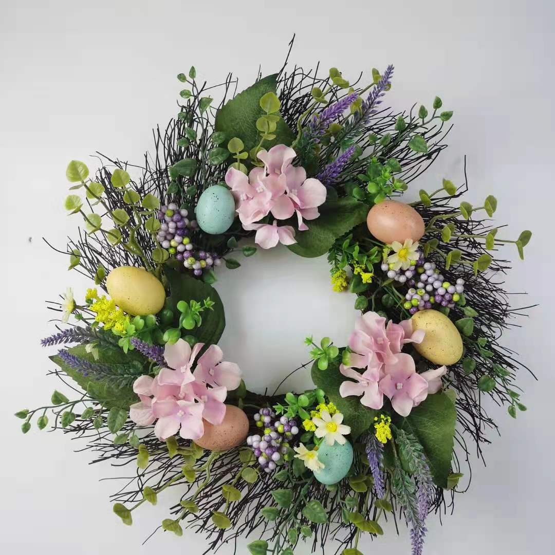 Beautiful hot selling good quality spring easter wreath