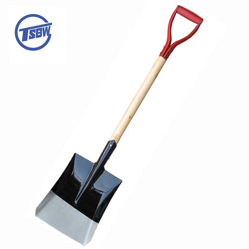Wooden Handle Steel Shovel