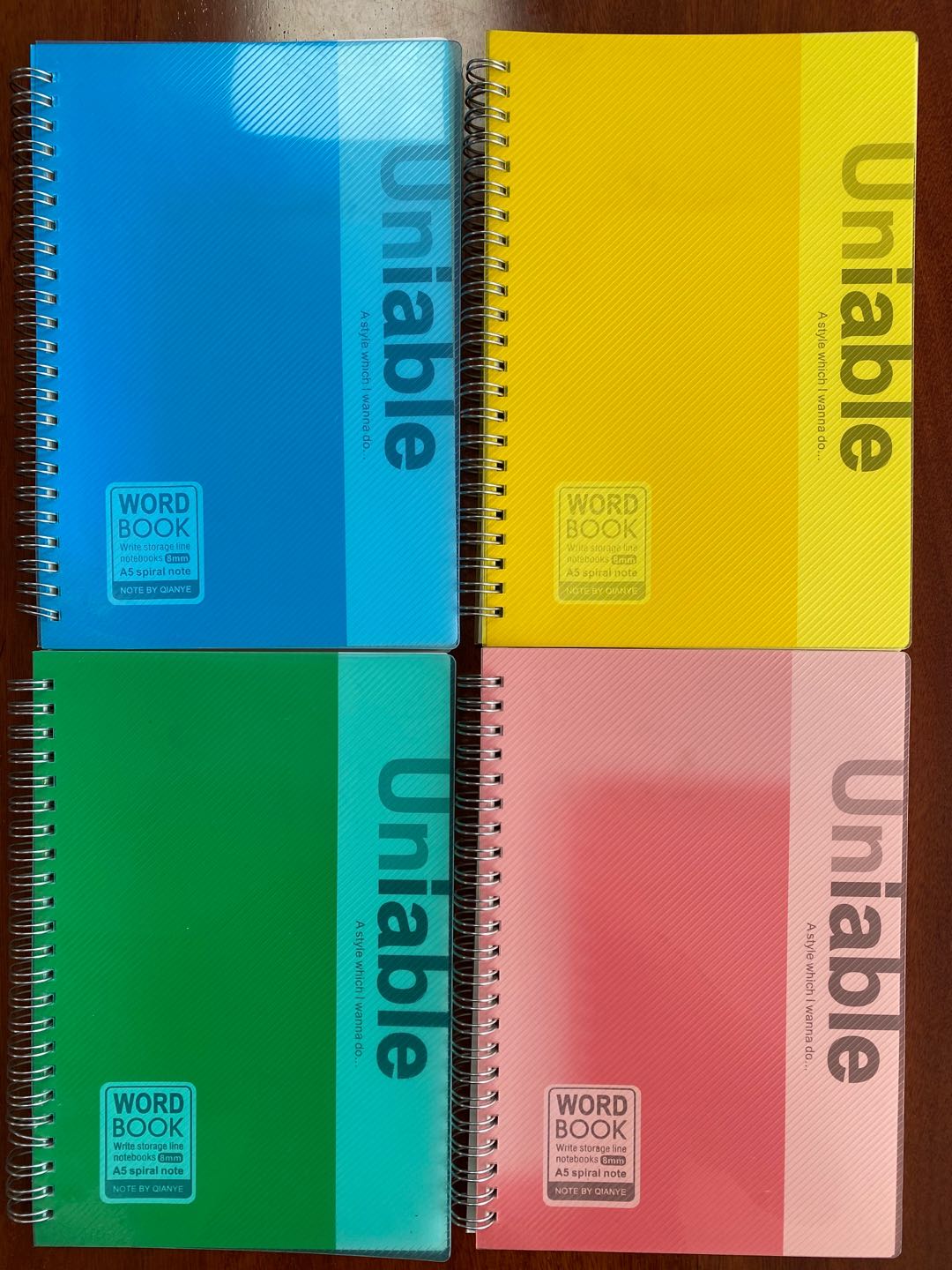 PP Spiral notebook