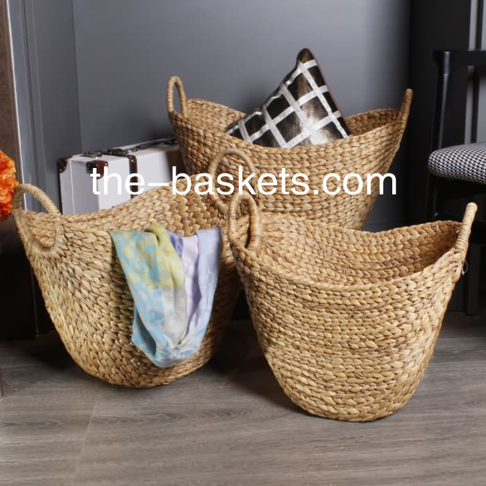 0-Water hyacinth basket