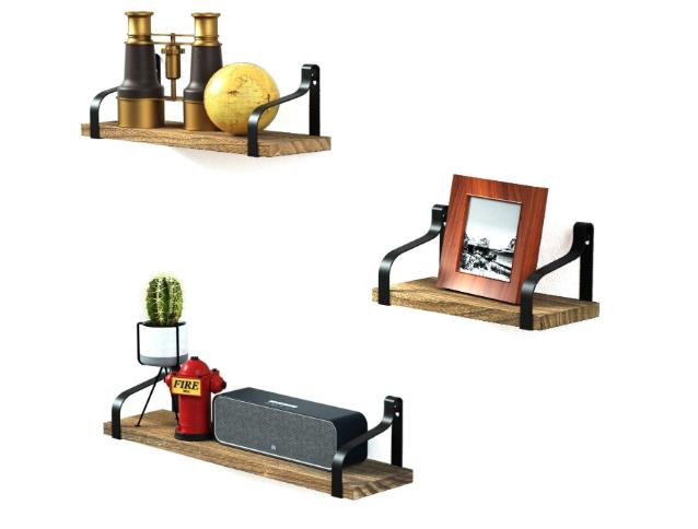 Floating Storage Shelf Custom Pvc Wood Wall Style Living Room Modern Furniture