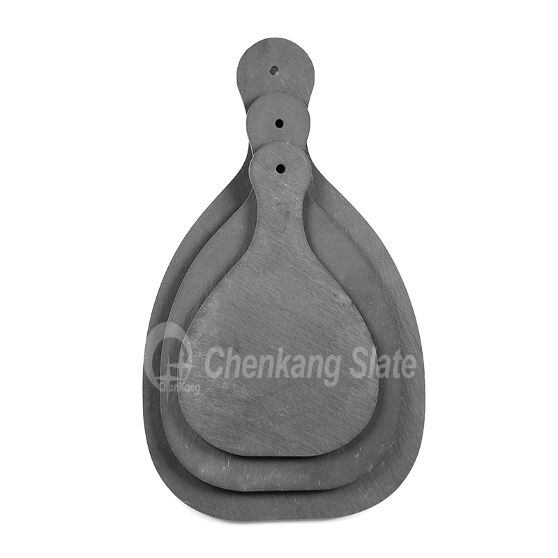 Slate cheese board paddle shape