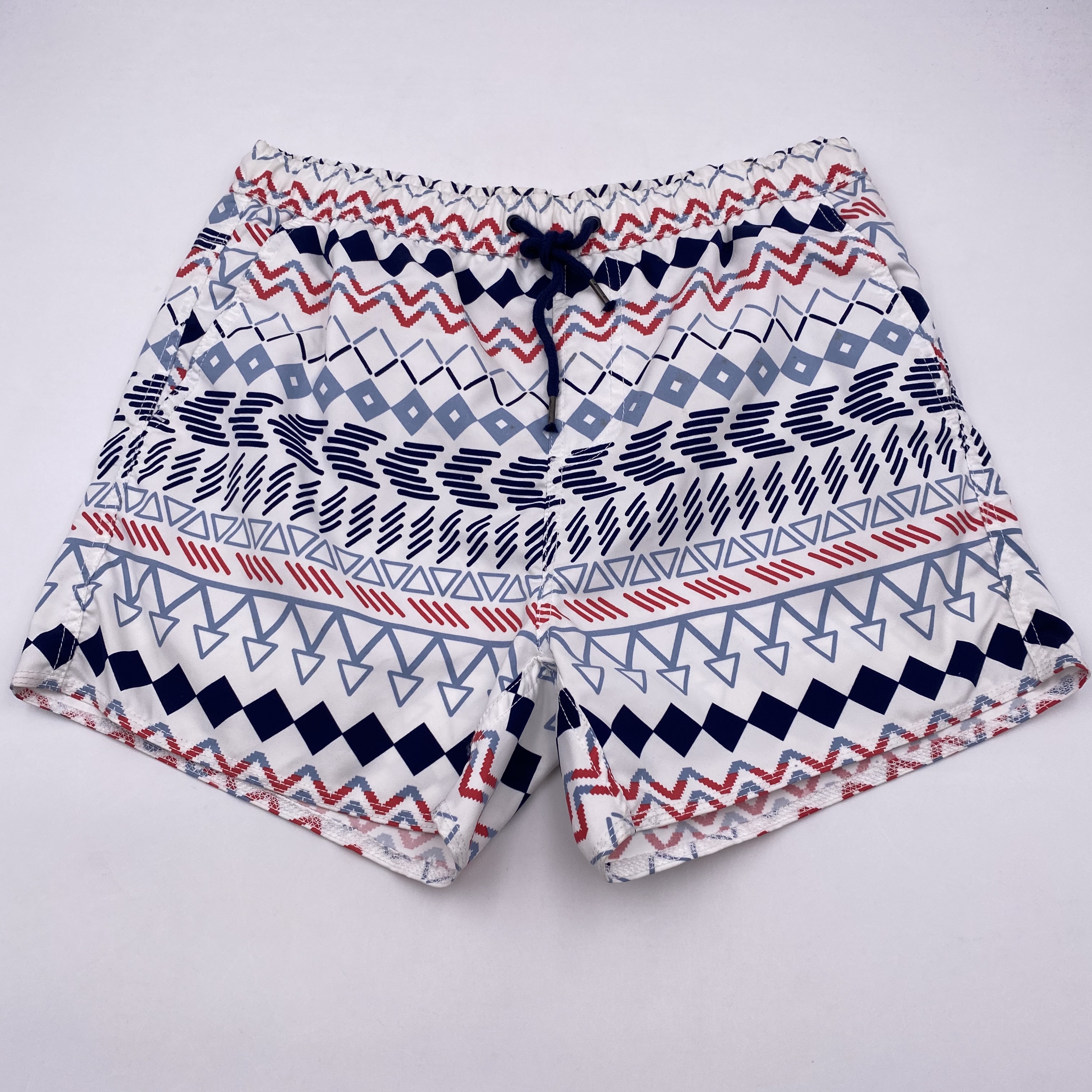 Men's quick-dry polyester printed beachwear