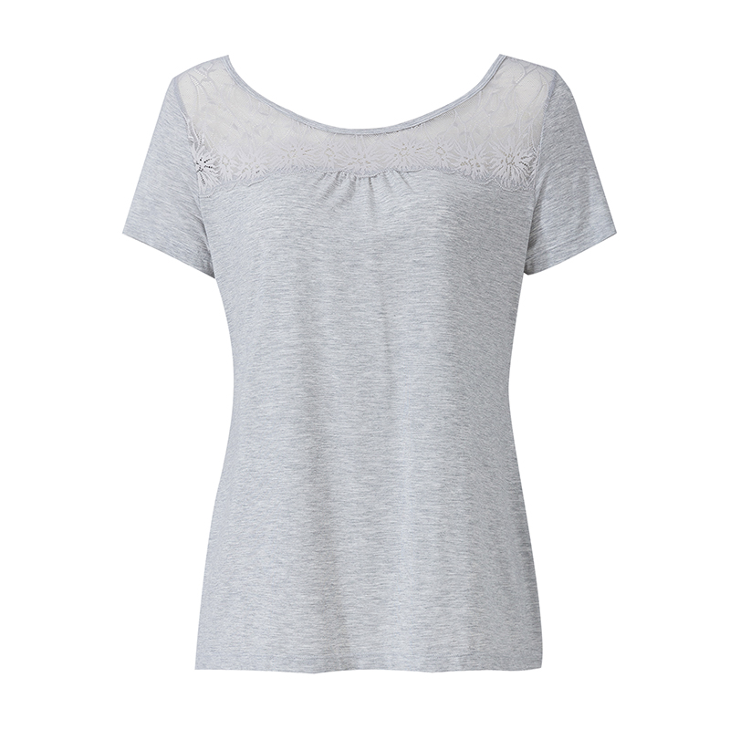 Ladies Lace Top Shirt Without Sleeve Lace