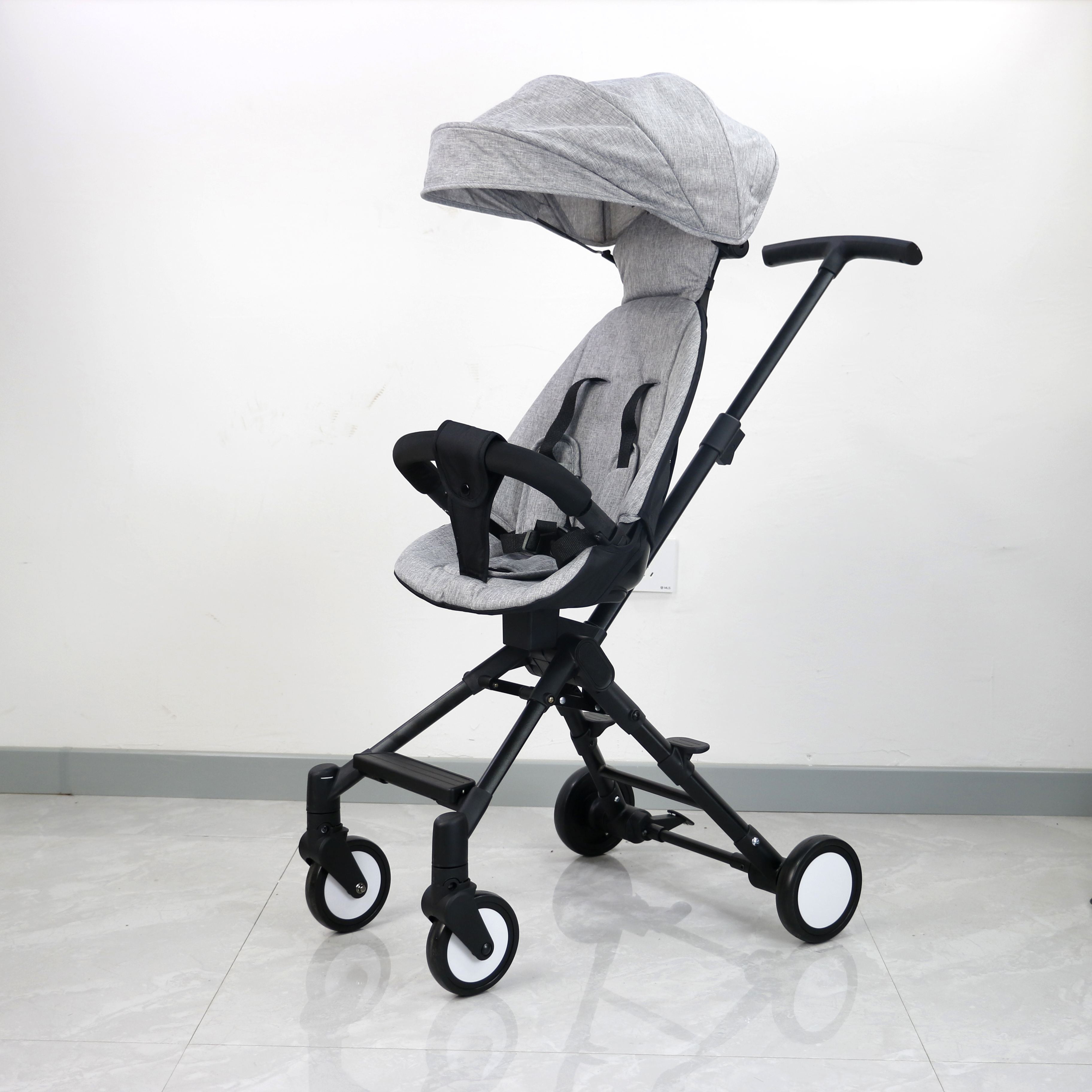 High Quality Baby Convertible Rider Easy Foldable Portable Kids Stroller Adjustable Baby Stroller