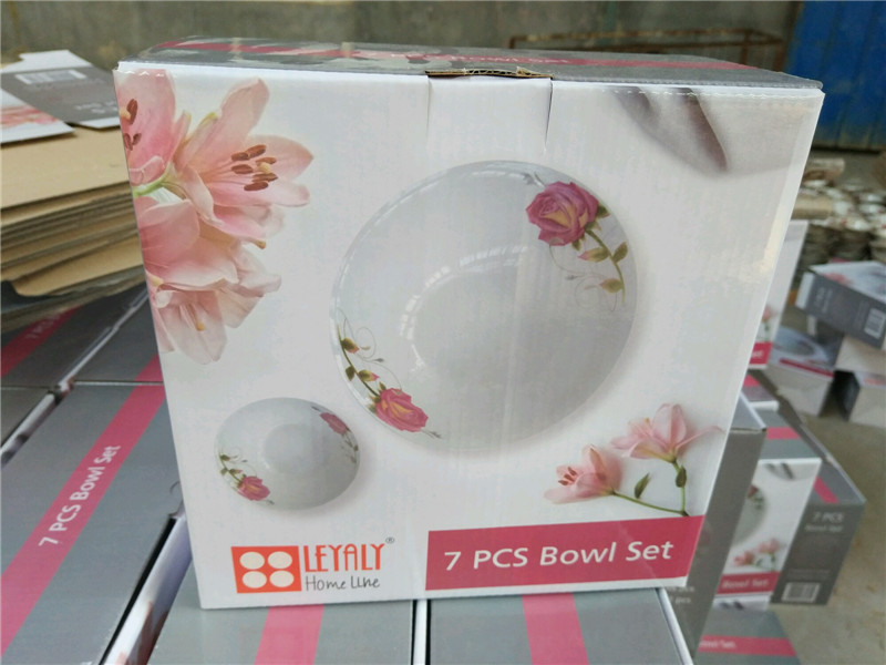 7 Pc Bowl Set Color Box