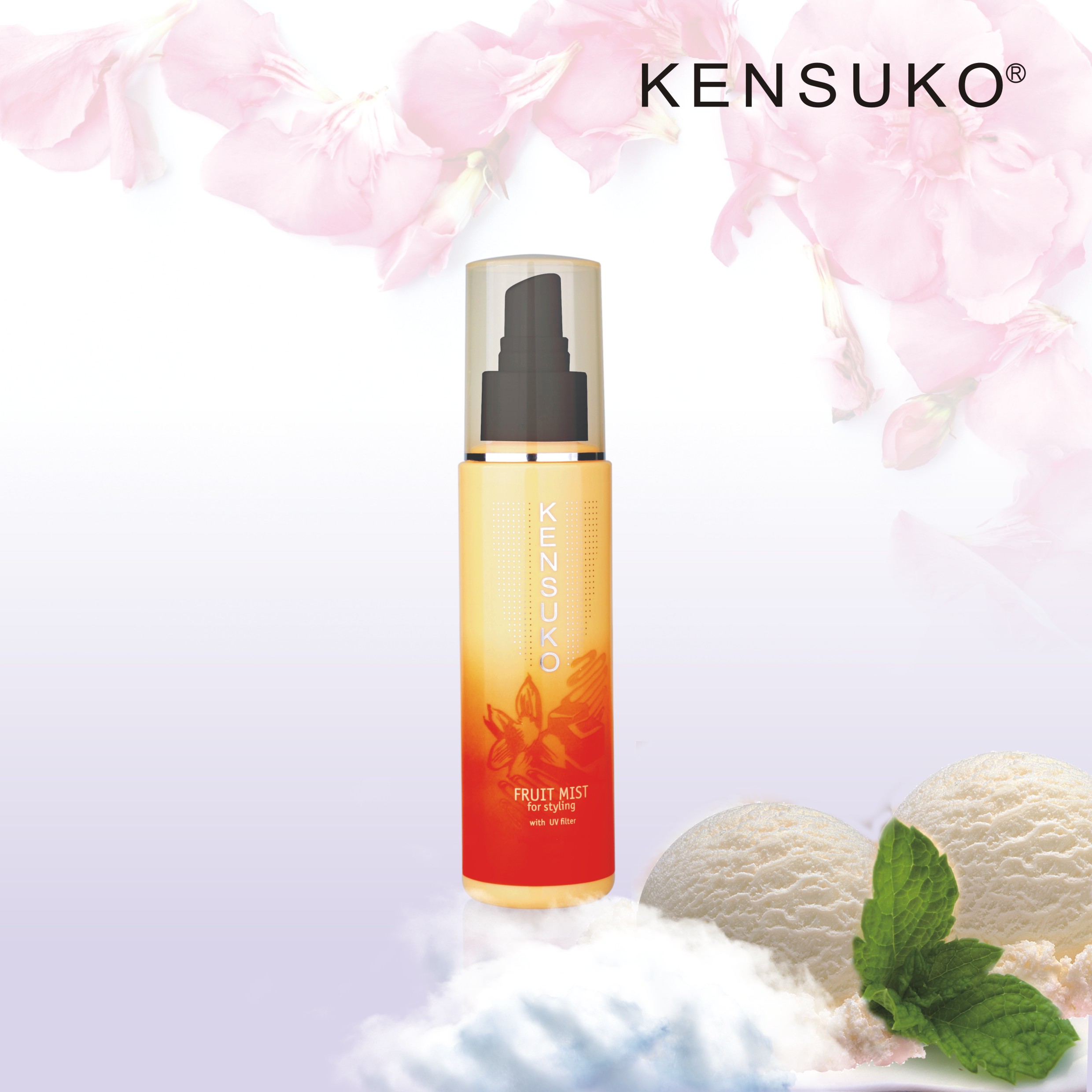 Hair Perfume Hair Mist spray fruity Softening Silicone Free Oil Mist to Help Smooth