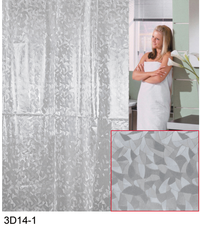3d Peva Shower Curtain