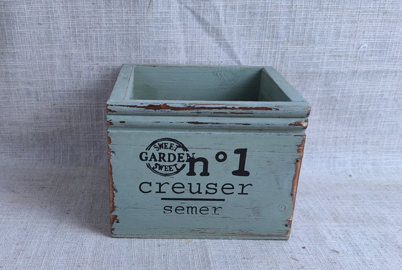 Wood planter