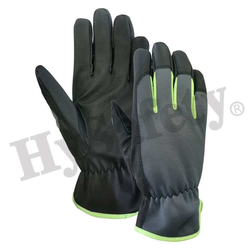 Mechanics gloves, Garden glove,PU glove, work glove, firm fit gloves