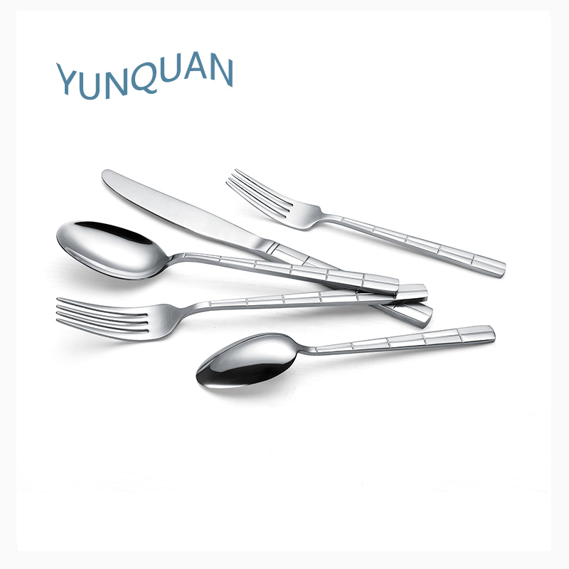 stainless steel cutlery spoon fork knife