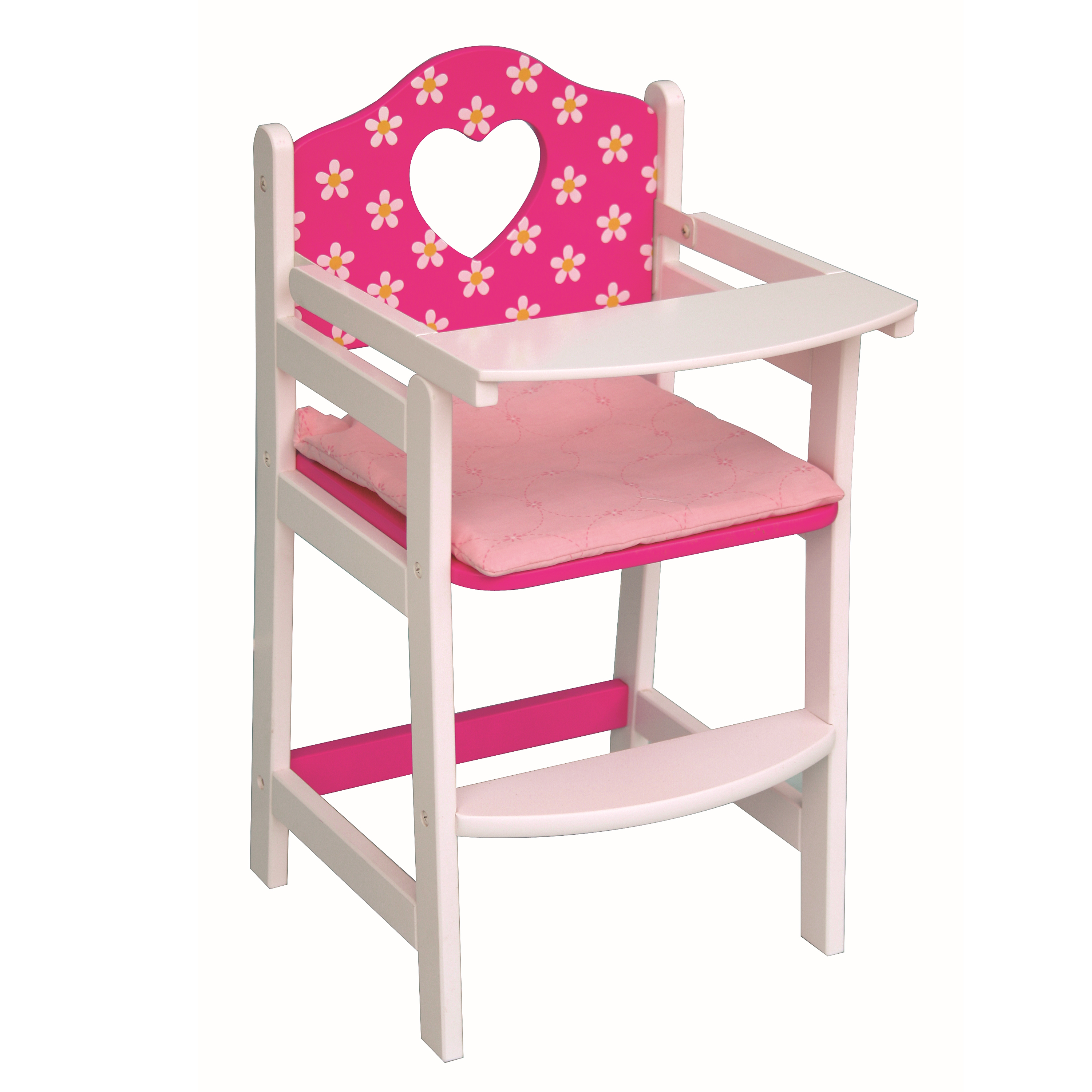 dark pink wooden pretend toy baby feeding chair baby dining chair
