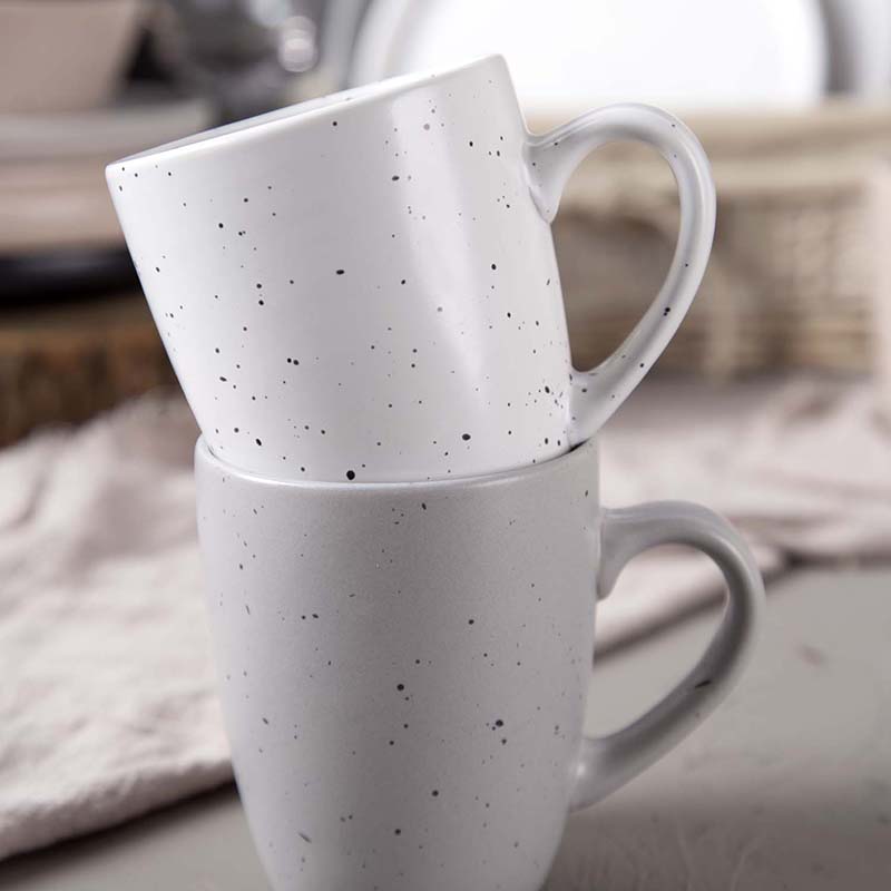 12oz/350ml Mug Stoneware Matte Glaze With Speckle