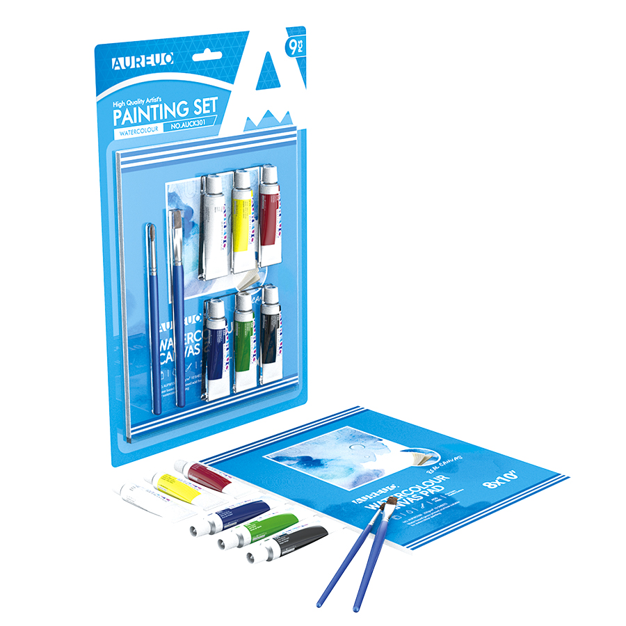 Paintingset-Watercolourcanvaspad