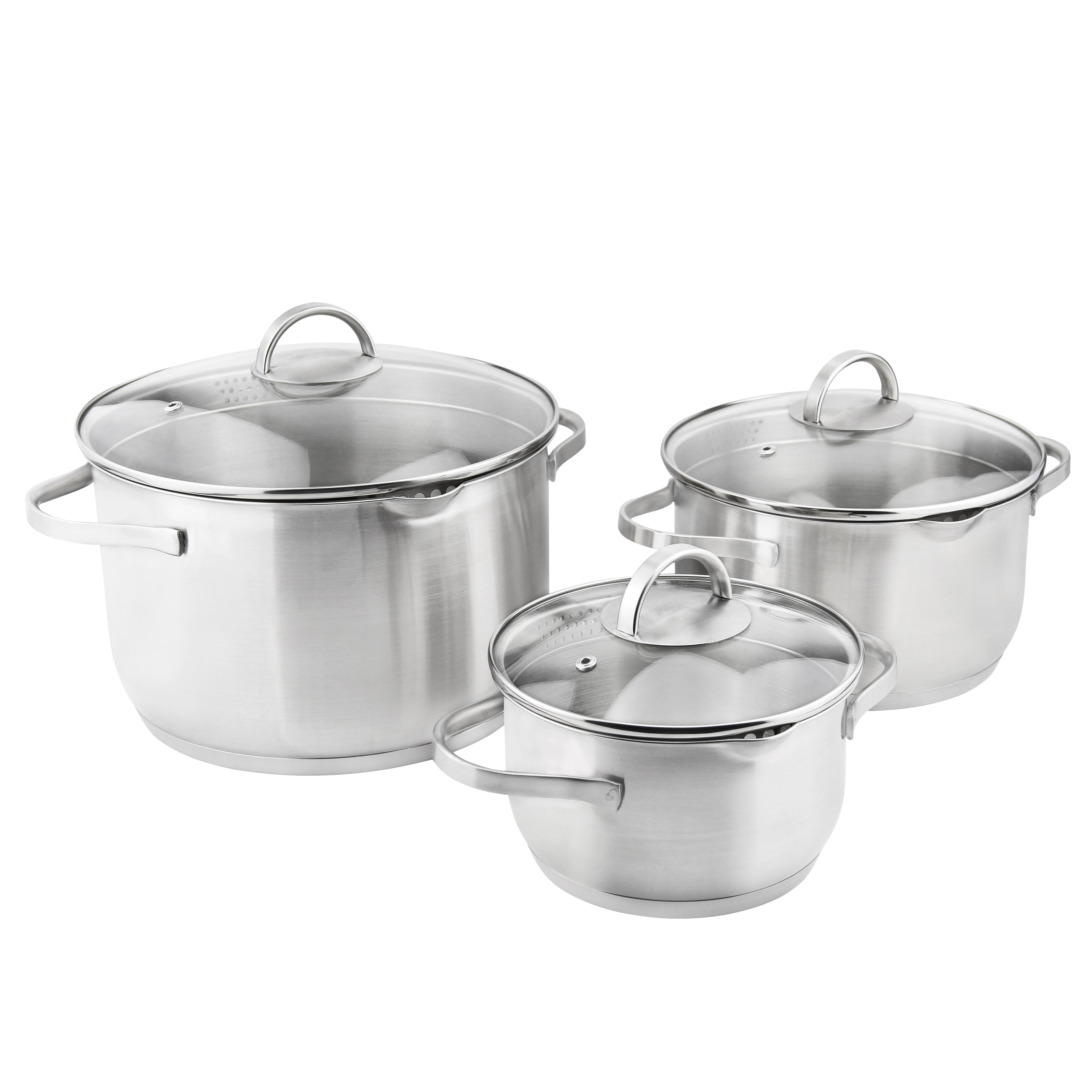 Stainless steel cookware set