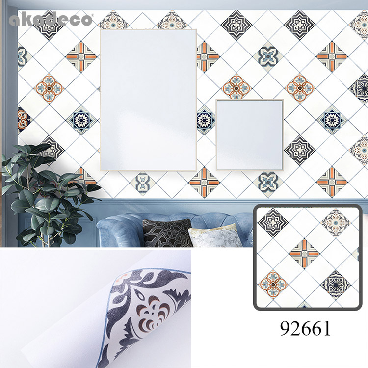 PVC bohemia self adhesive wall film