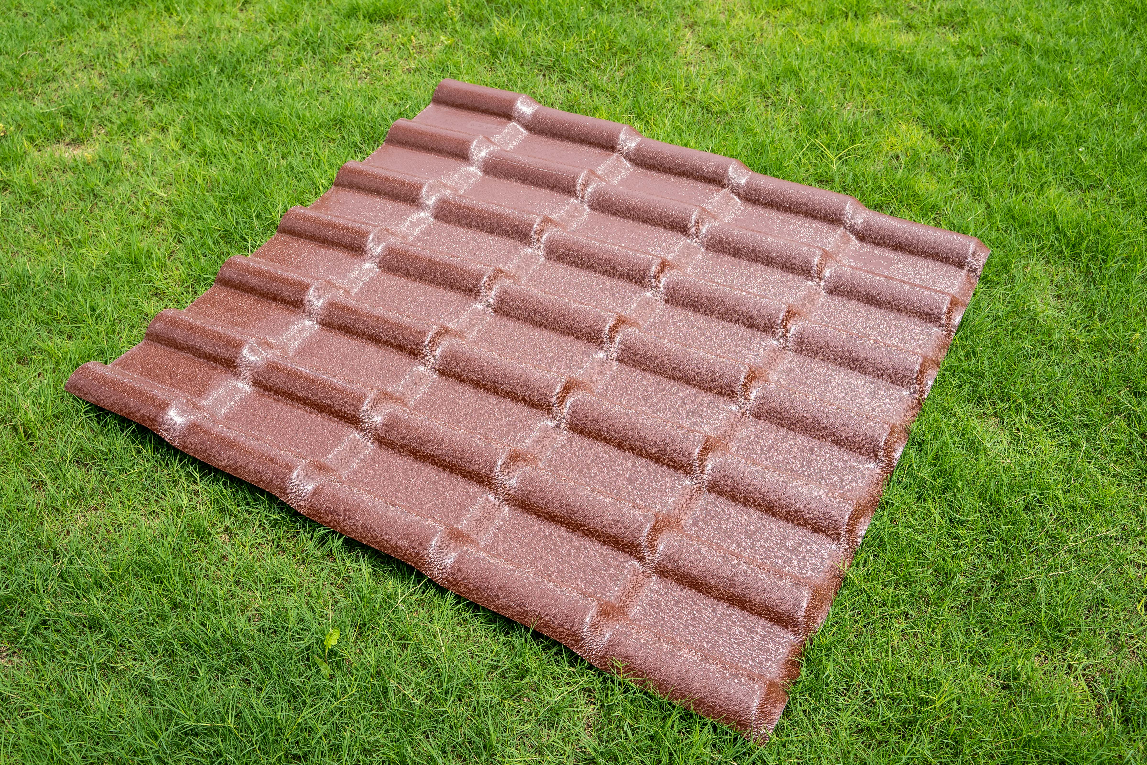 glazed asa resin roof tile