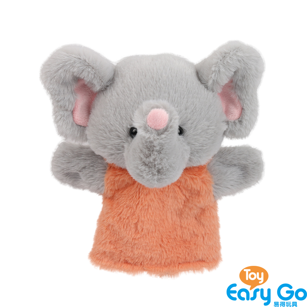 Cute hand puppet elephant plush toy