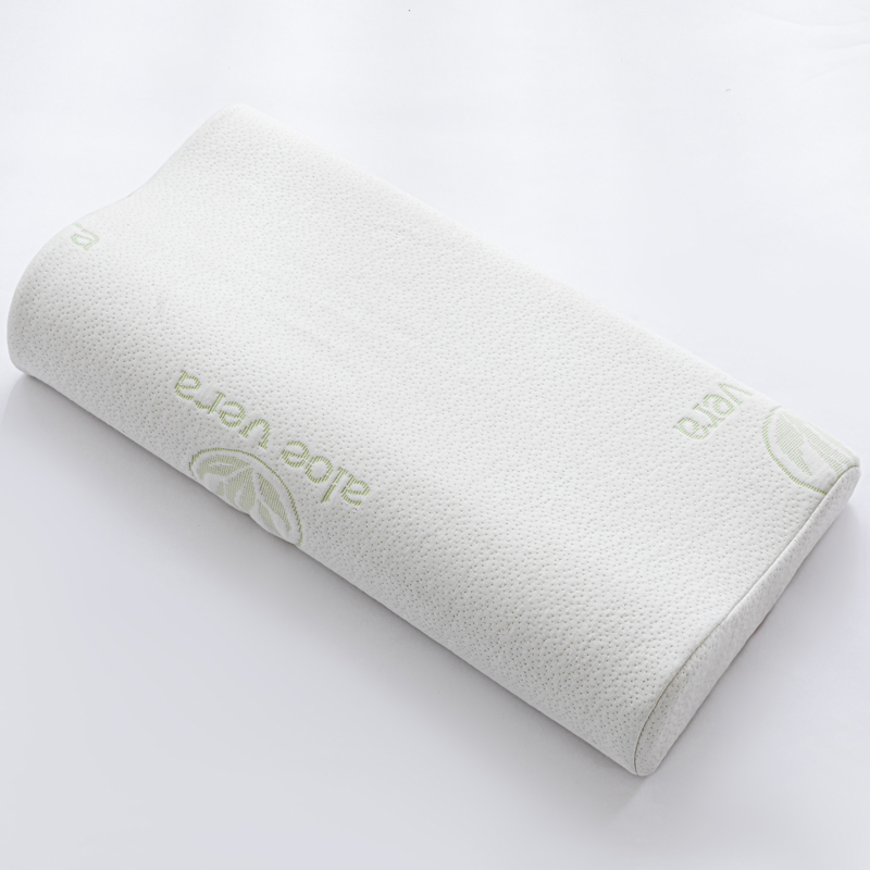 aloe vera contour memory foam pillow