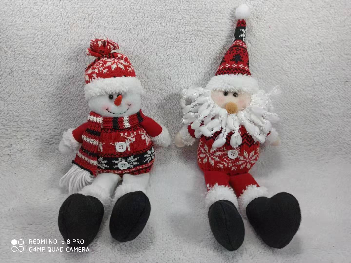 Christmas snowman Santa Claus