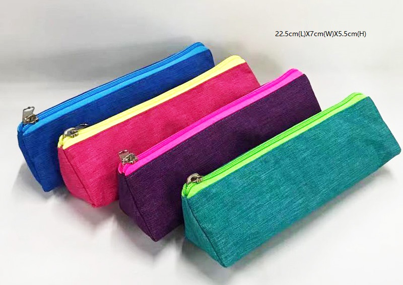 Triangle shape pen bag