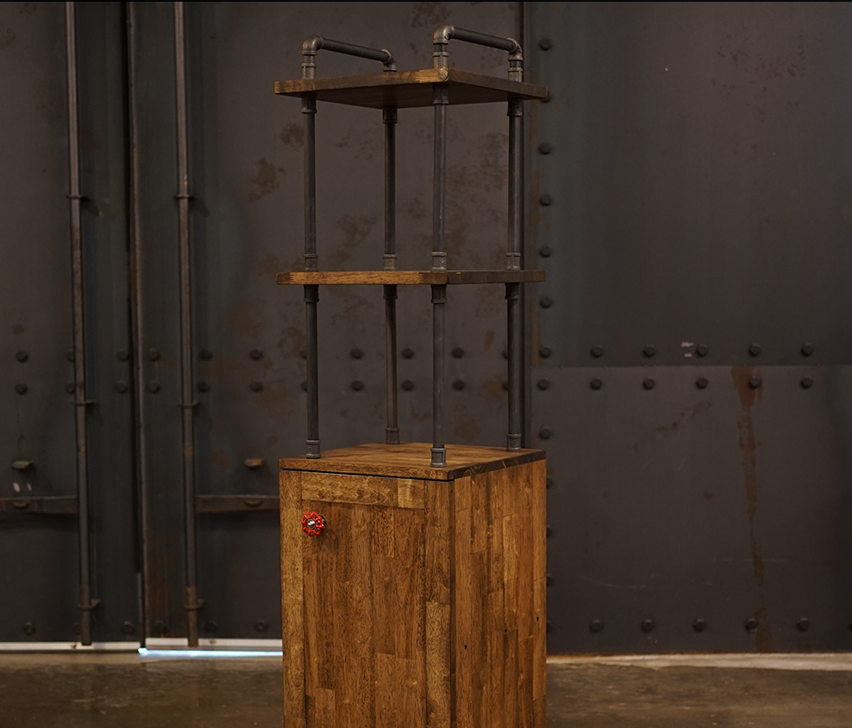 Industrial cabinet one door with 2 layer