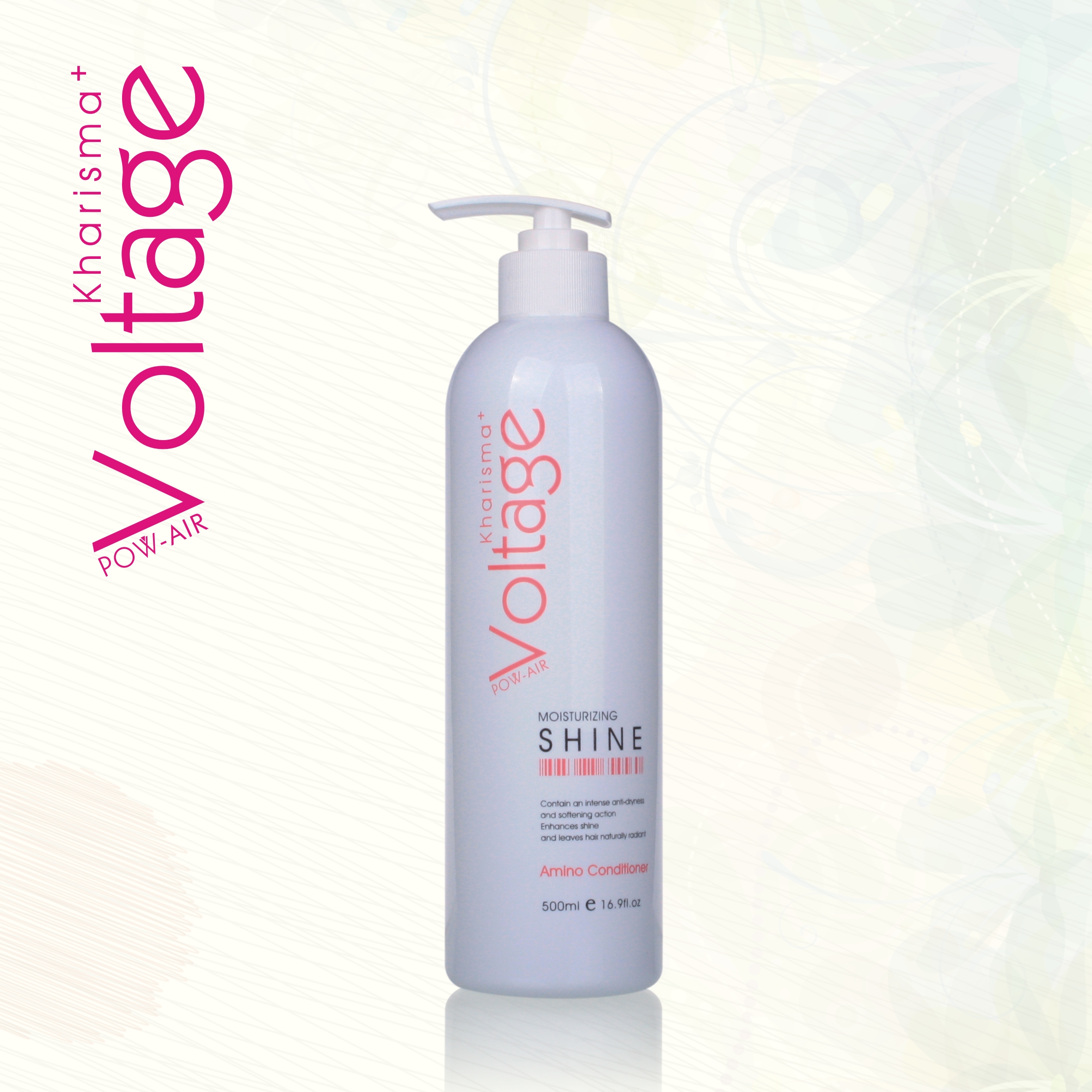 Kharisma Voltage Amino Conditioner Moisturizing Shine Biotin, Keratin, Collagen, Vitamins For All Hair Types