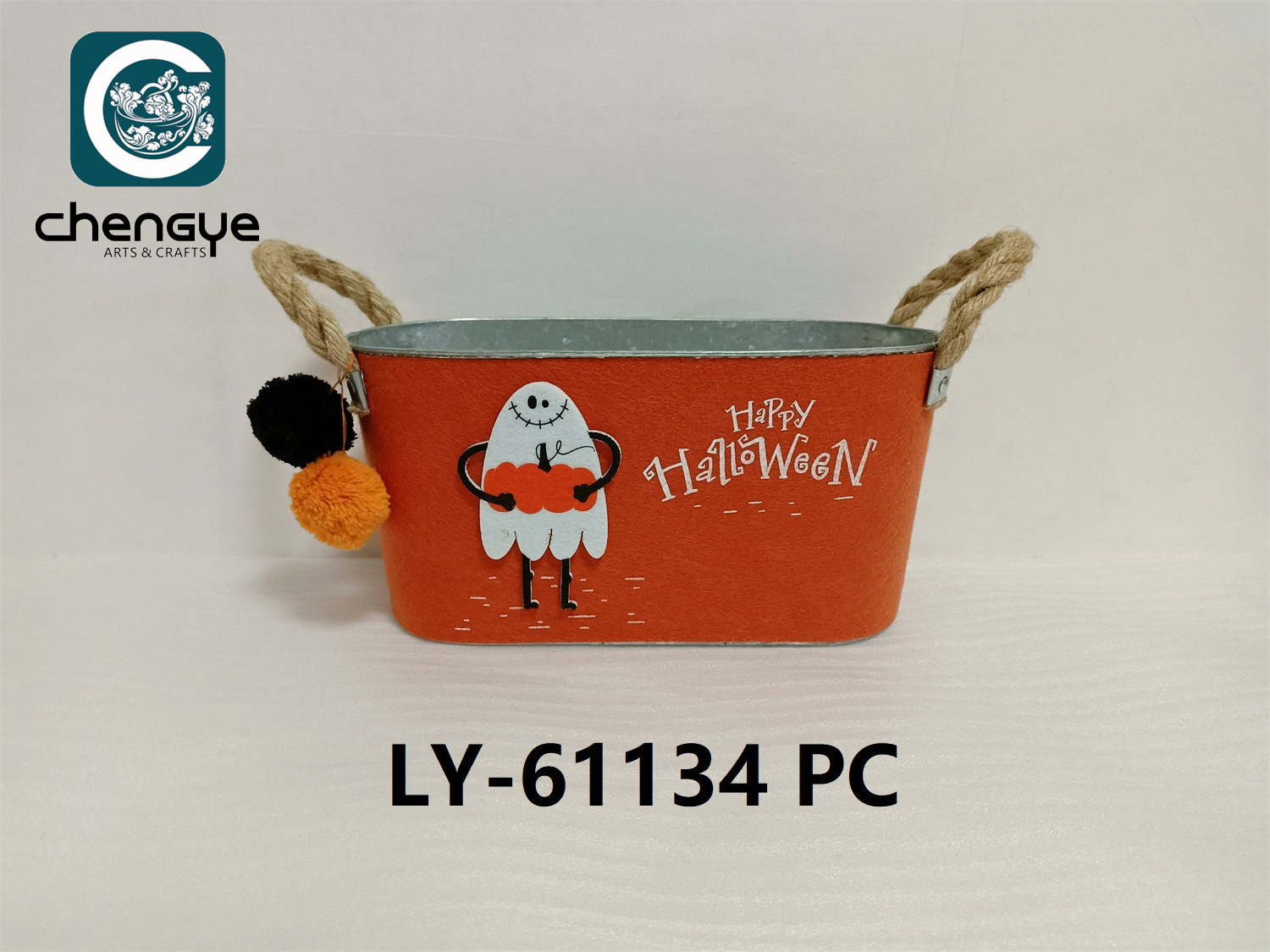 METAL BUCKET, Halloween，STORAGE