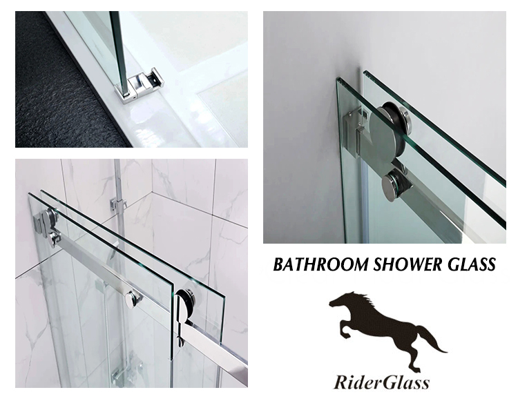 Flat Curved Tempered Laminated Shower Glass