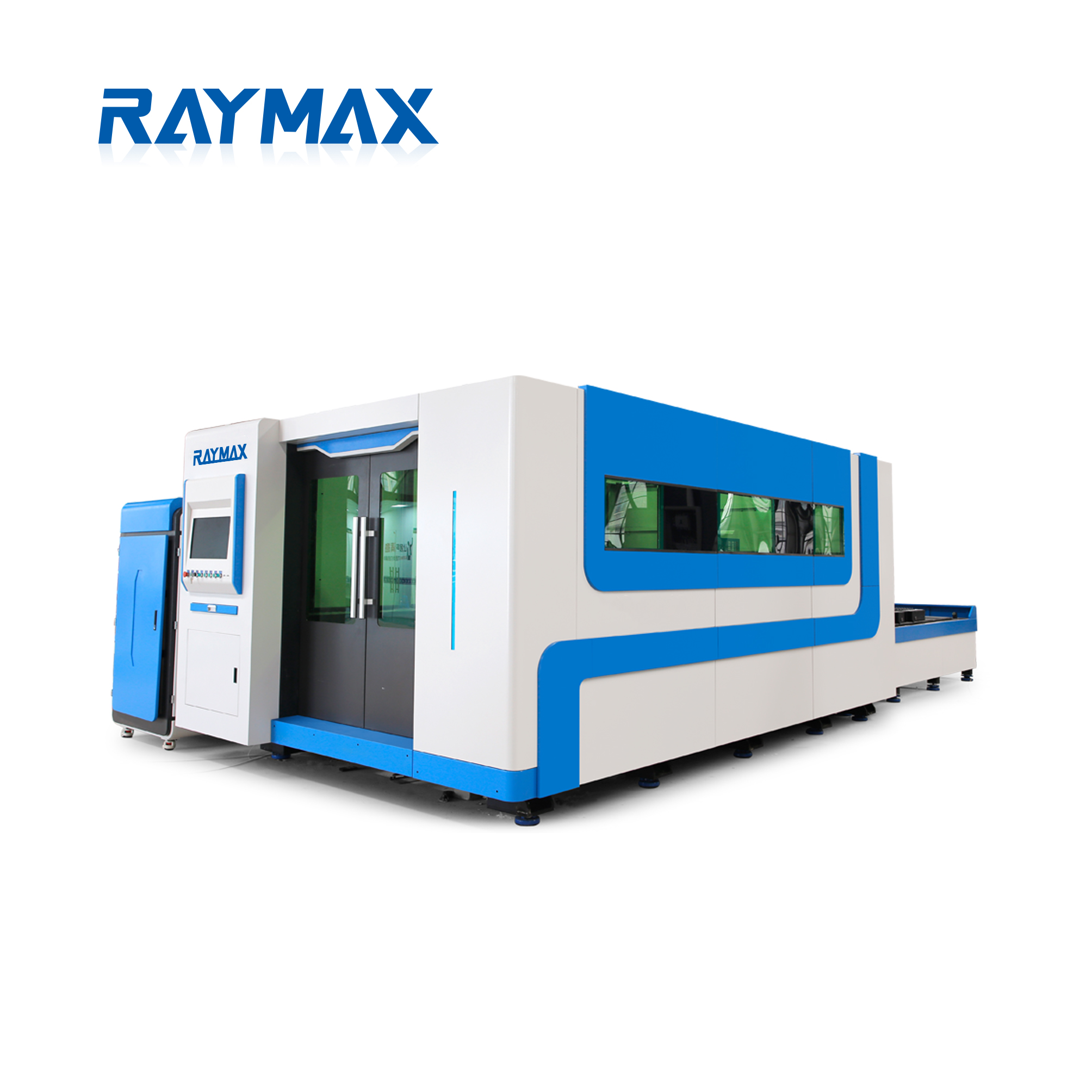 Sheet metal fiber laser cutting machine with exchangeable table