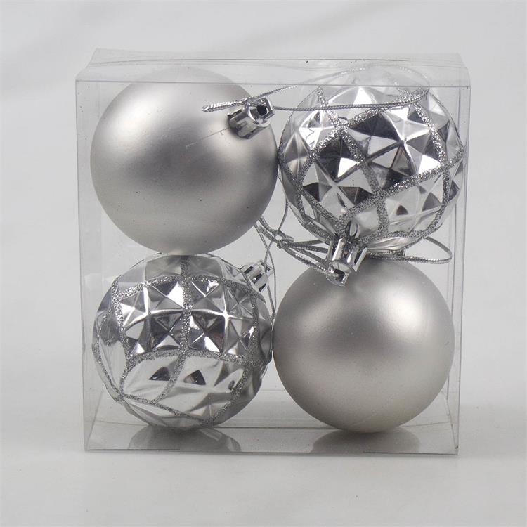 6CM Christmas Tree Ornaments Shatterproof Christmas Ball Hanging Ball