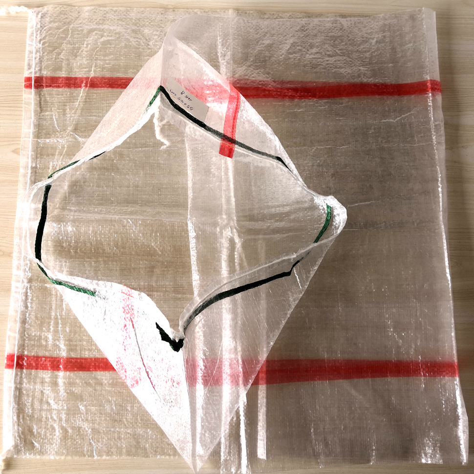 Transparent vegetable bag